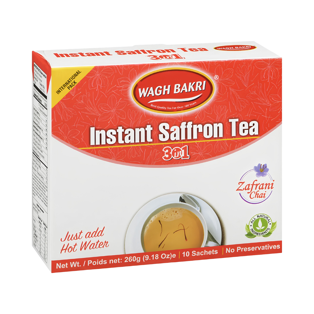 Wagh Bakri Instant Saffron Tea 260 g buy online USA - 1